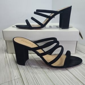 Schutz felisa black sandals